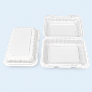 Hộp cơm PP KT206 - trắng (BL)