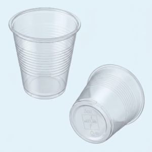 Ly nhựa PS sọc D70 – 5oz (150ml) – 2.5 gram