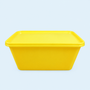 Hộp nhựa vuông 1000ml (Bộ) – hàng đặt