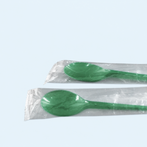 Muỗng dài (xanh lá) – Bọc màng từng cái