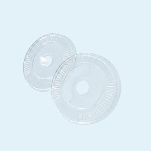 Nắp PET bằng D98 (đục lỗ dính)(MFLID98)